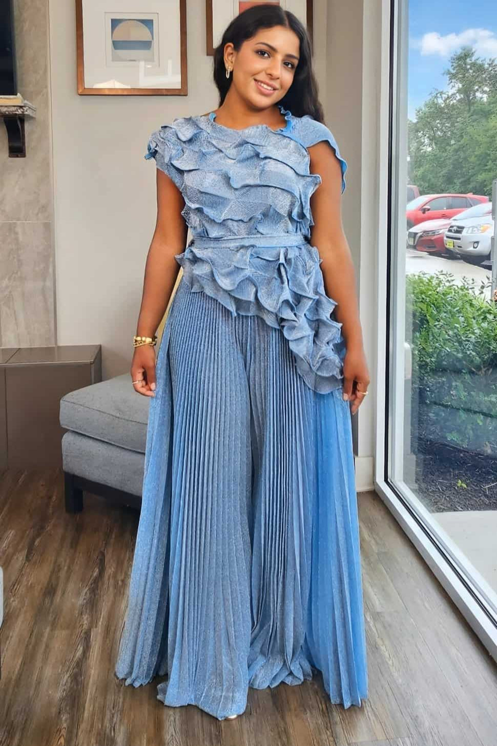 Nally2 Miyaki Palazzo Pant Set