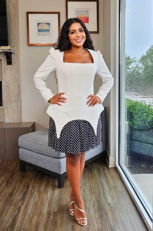 Becca Luxe Peplum Dress