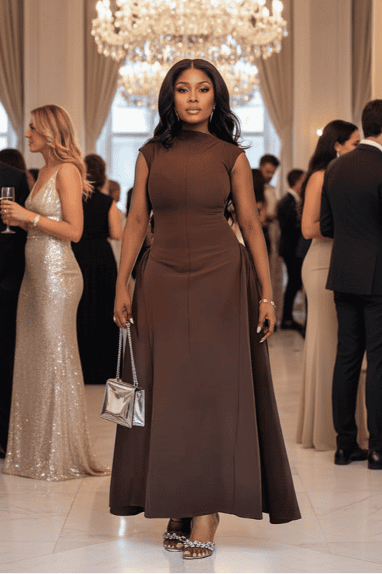 Sonia Cinched Midi Dress