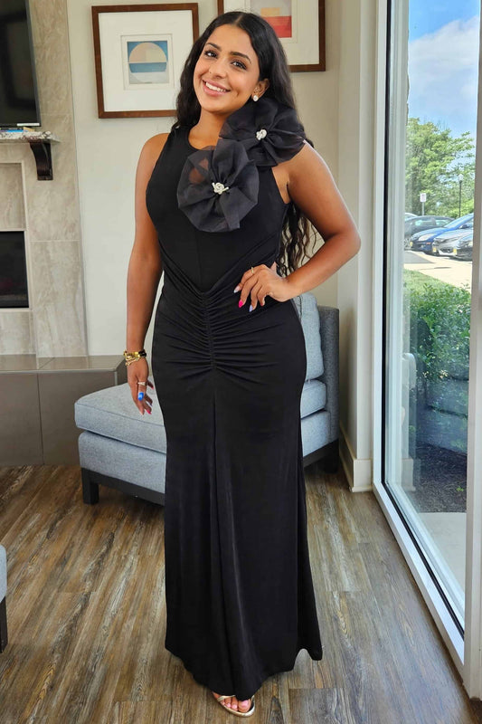Lovet Lycra Maxi Dress