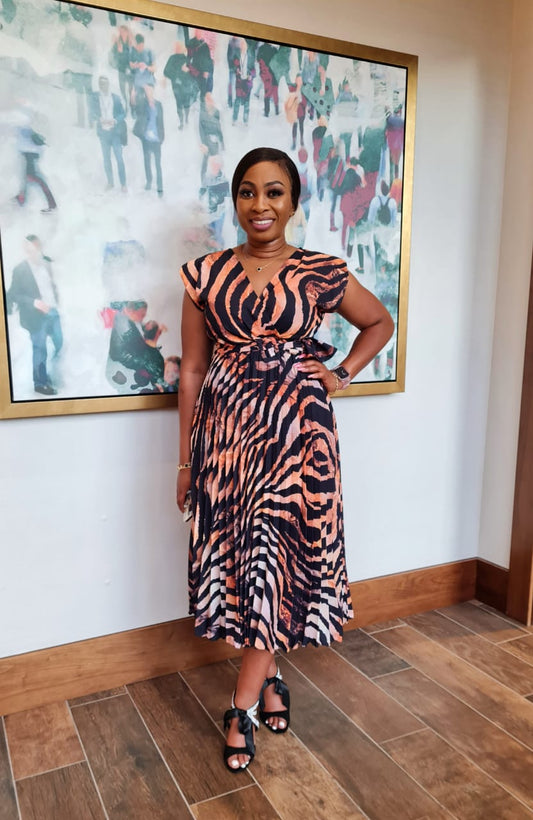 I love Prints Zebra Dress
